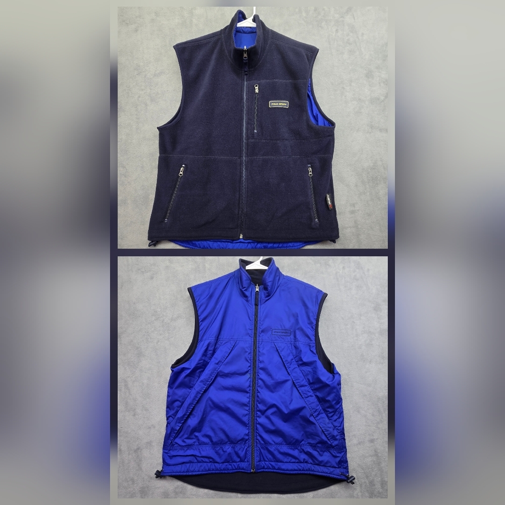 Polo Sport Ralph Lauren Blue Reversible Vest